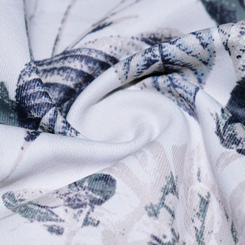 Buddha Stones Flores Hojas Pantalones Deportes Fitness Yoga Leggings Mujer Yoga Pantalones - image 7