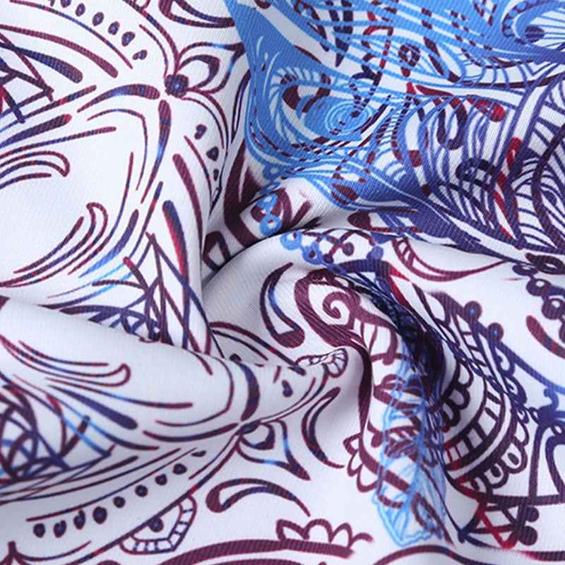 Buddha Stones Flores Hojas Pájaros Pantalones Deportes Fitness Yoga Leggings Mujer Yoga Pantalones - image 9