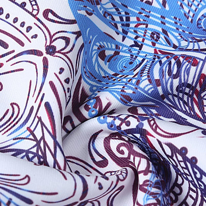 Buddha Stones Flores Hojas Pájaros Pantalones Deportes Fitness Yoga Leggings Mujer Yoga Pantalones - image 13