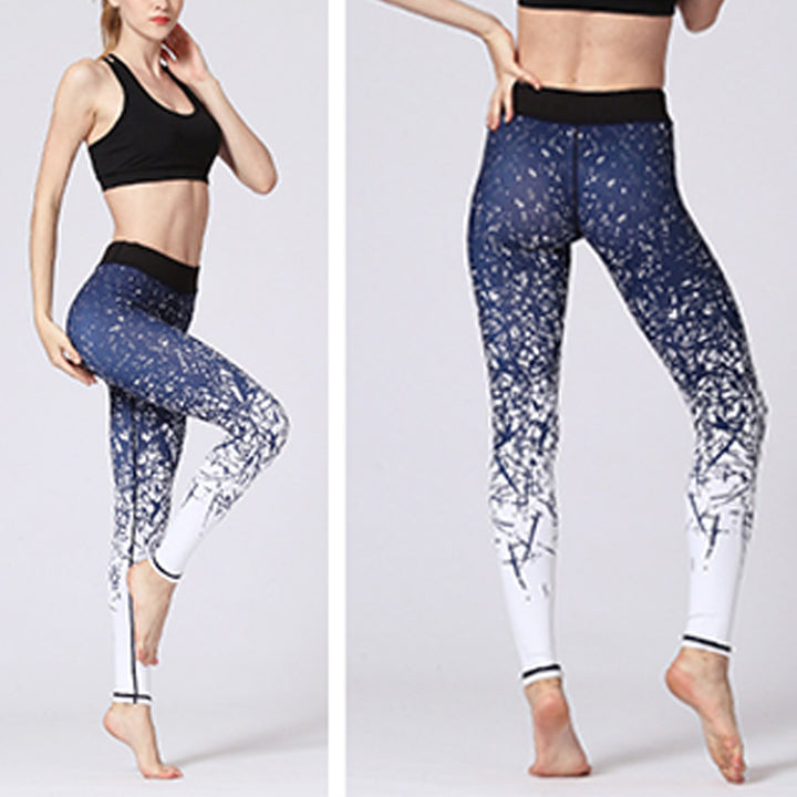 Buddha Stones Lines Weeds Sakura Flowers Black Tree Pantalones Deportes Fitness Yoga Leggings Pantalones de yoga para mujer - image 21
