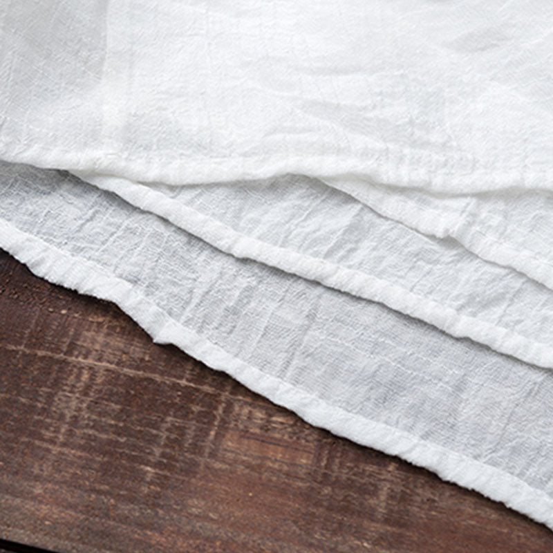 Conjunto de 2 piezas de pantalones blancos con diseño simple de Buddha Stones para meditación, yoga, zen y tai chi para mujer - image 12