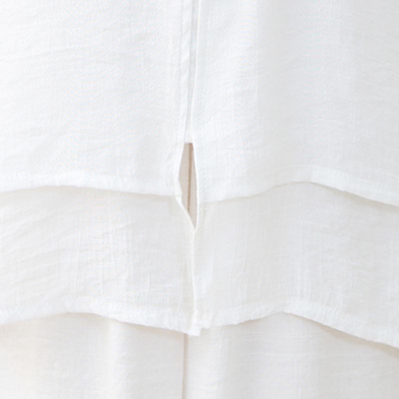 Conjunto de ropa de algodón para mujer, pantalones superiores con diseño de botones de rana china Simple, Buddha Stones , meditación, Yoga, Zen, Tai Chi, 2 uds. - image 13