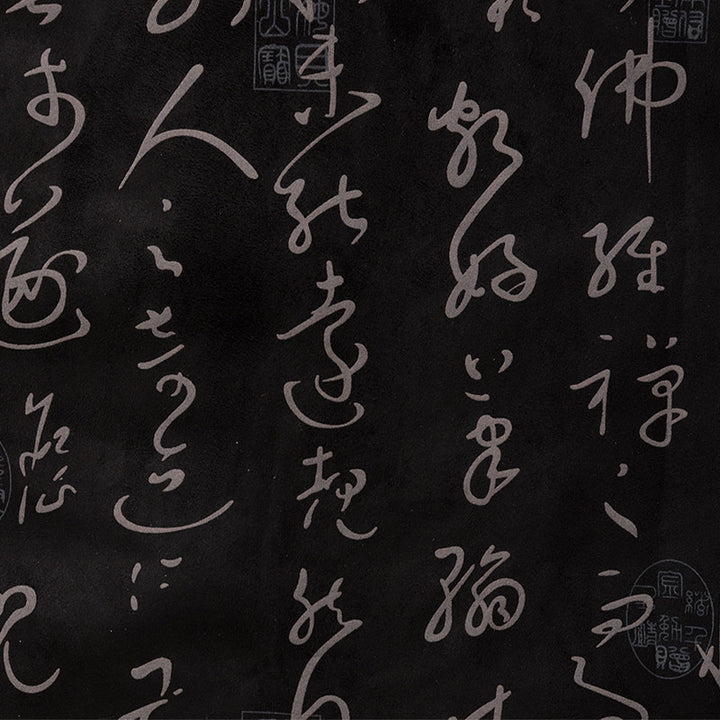 Ropa de caligrafía china con Buddha Stones, chaqueta, abrigo, traje Tang, ropa para hombre - image 5