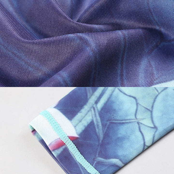 Pantalones de diseño con estampado de flores de loto y Buddha Stones, mallas deportivas para Yoga y Fitness, pantalones de Yoga para mujer - image 17