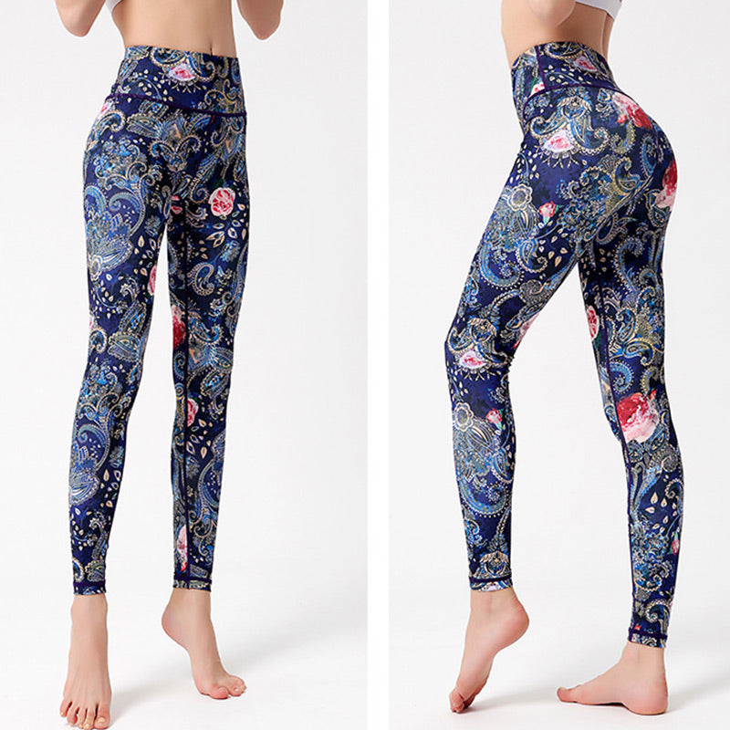 Pantalones con estampado de Buddha Stones deportivas para Fitness, Yoga, danza, pantalones de Yoga para mujer - image 10