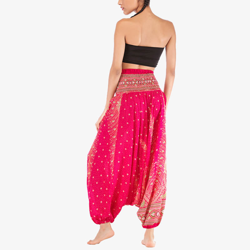 Mono de yoga para mujer con estampado geométrico de plumas y dos estilos de Buddha Stones - image 14
