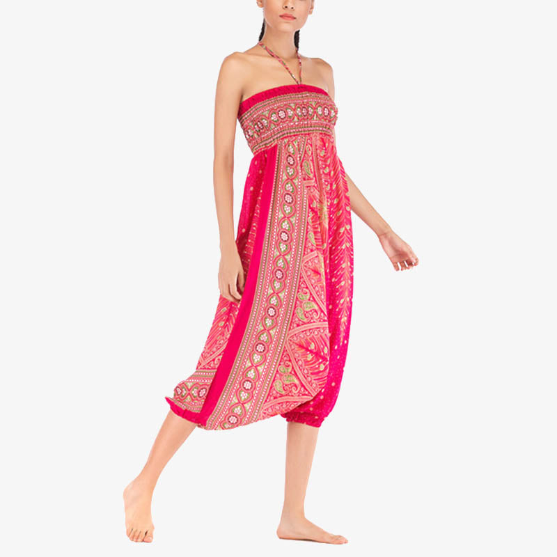 Mono de yoga para mujer con estampado geométrico de plumas y dos estilos de Buddha Stones - image 16