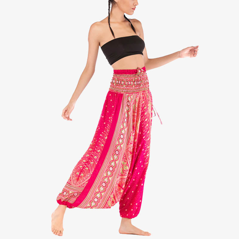 Mono de yoga para mujer con estampado geométrico de plumas y dos estilos de Buddha Stones - image 13