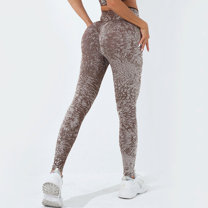 Buddha Stones Sin Costuras Fitness Crop Tank Top Cintura Alta Polainas Pantalones Deportes Gimnasio Yoga Trajes