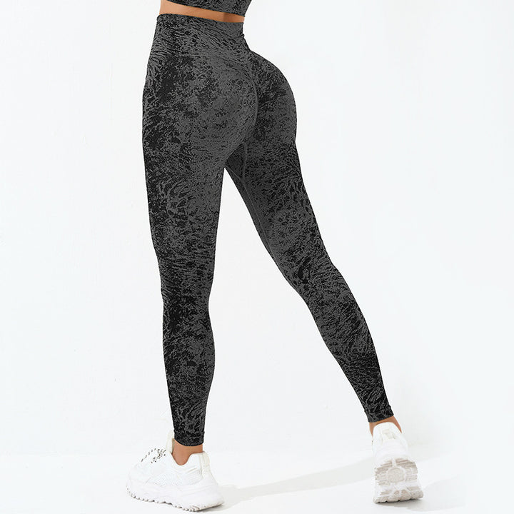 Buddha Stones Sin Costuras Fitness Crop Tank Top Cintura Alta Polainas Pantalones Deportes Gimnasio Yoga Trajes