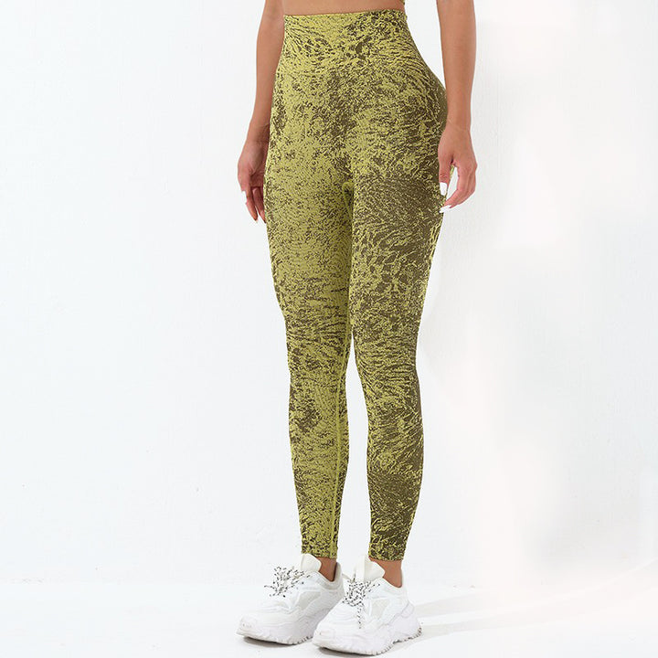 Buddha Stones Sin Costuras Fitness Crop Tank Top Cintura Alta Polainas Pantalones Deportes Gimnasio Yoga Trajes