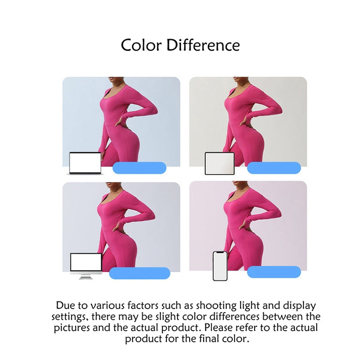 Buddha Stones Mono de manga larga sin espalda para mujer, mono deportivo para yoga y fitness - image 11