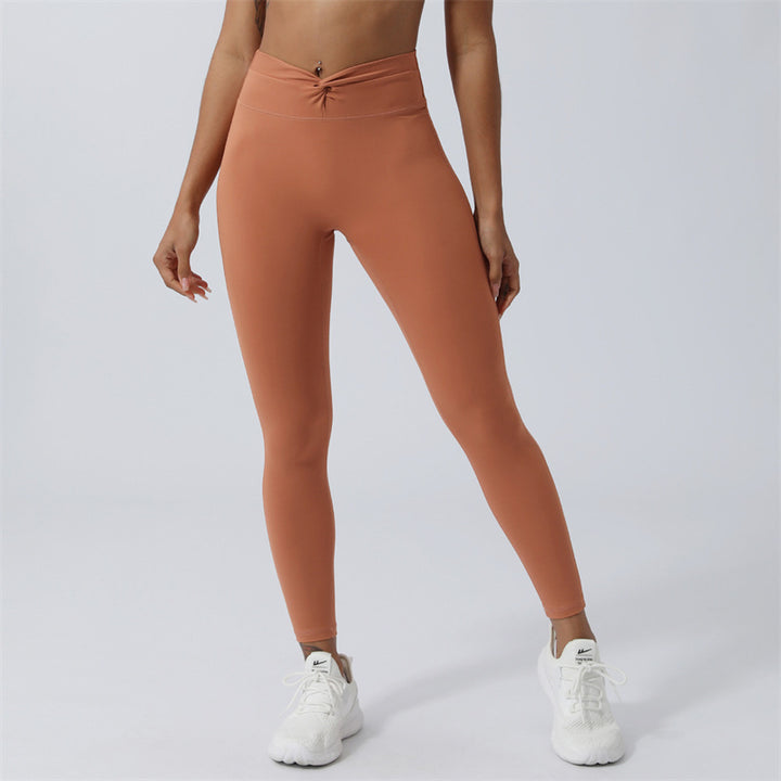 Buddha Stones Mujeres Entrenamiento Manga Larga Entrecruzada Sin Espalda Top Tee Leggings Deportes Fitness Yoga Traje