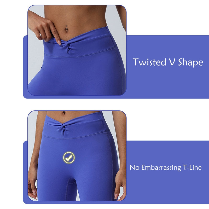 Buddha Stones Mujeres Entrenamiento Manga Larga Entrecruzada Sin Espalda Top Tee Leggings Deportes Fitness Yoga Traje