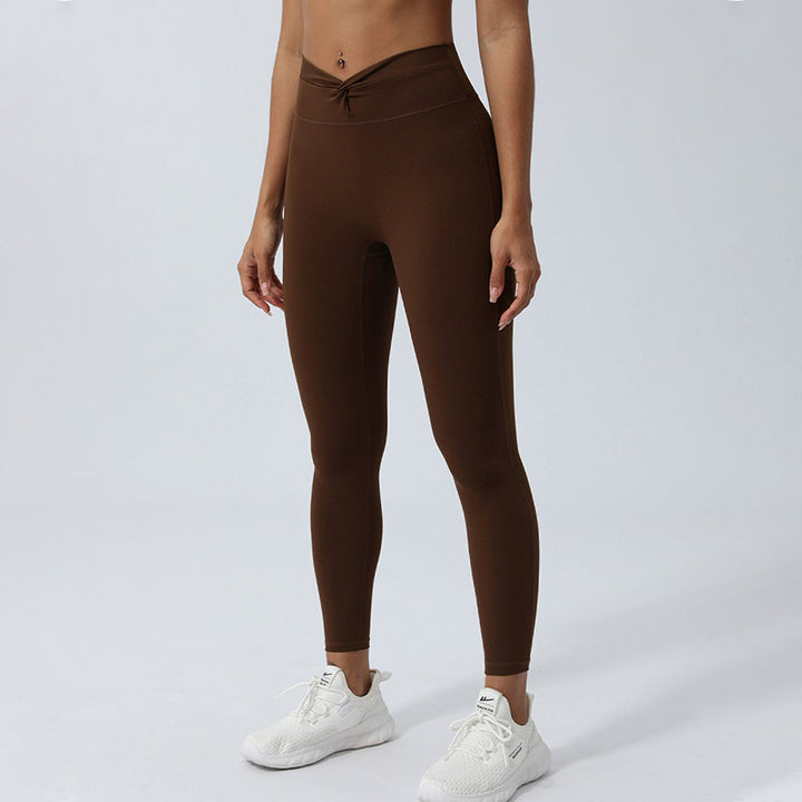 Buddha Stones Mujeres Entrenamiento Manga Larga Entrecruzada Sin Espalda Top Tee Leggings Deportes Fitness Yoga Traje