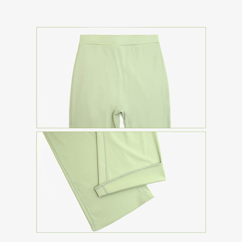 Buddha Stones de manga larga sin espalda correa superior sujetador pantalones acampanados fitness yoga traje - image 5