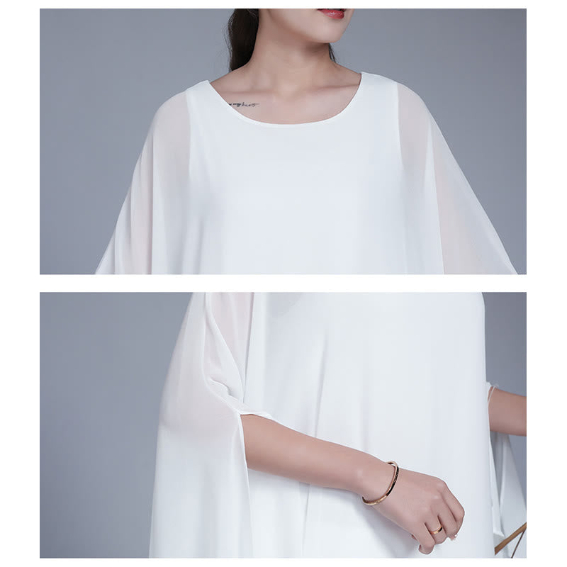 Vestido midi con diseño Simple de Buddha Stones, pantalones de pierna ancha, ropa de meditación, práctica Zen espiritual, Yoga y baile - image 7