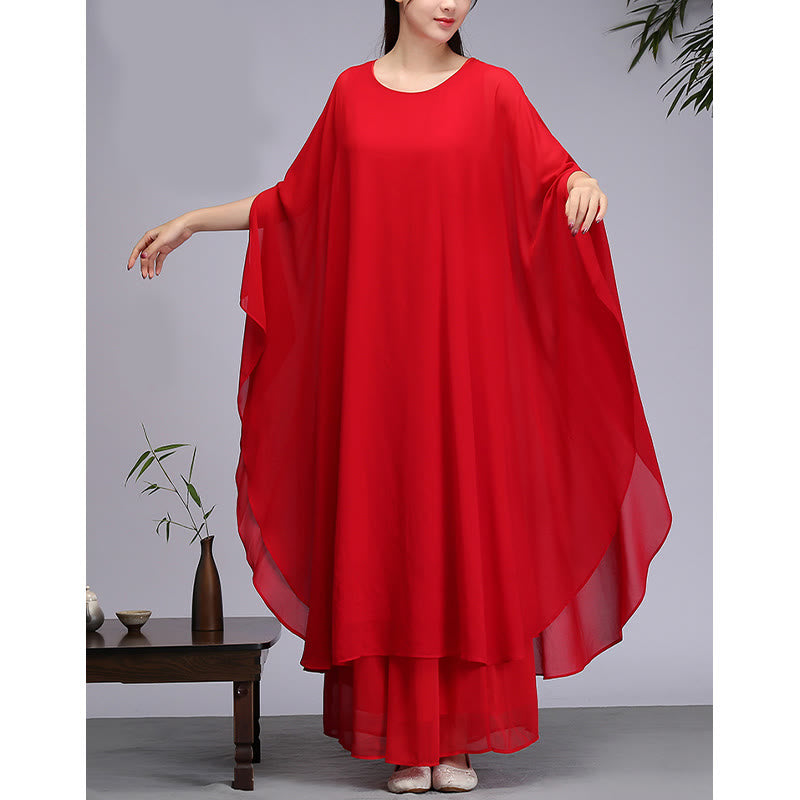 Vestido midi con diseño Simple de Buddha Stones, pantalones de pierna ancha, ropa de meditación, práctica Zen espiritual, Yoga y baile - image 11