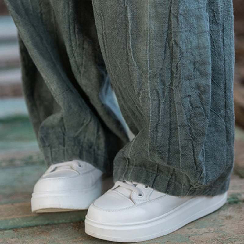 Buddha Stones Retro Tie Dye Harem Pantalones Casual Mujer Yoga Pantalones Con Bolsillos - image 34