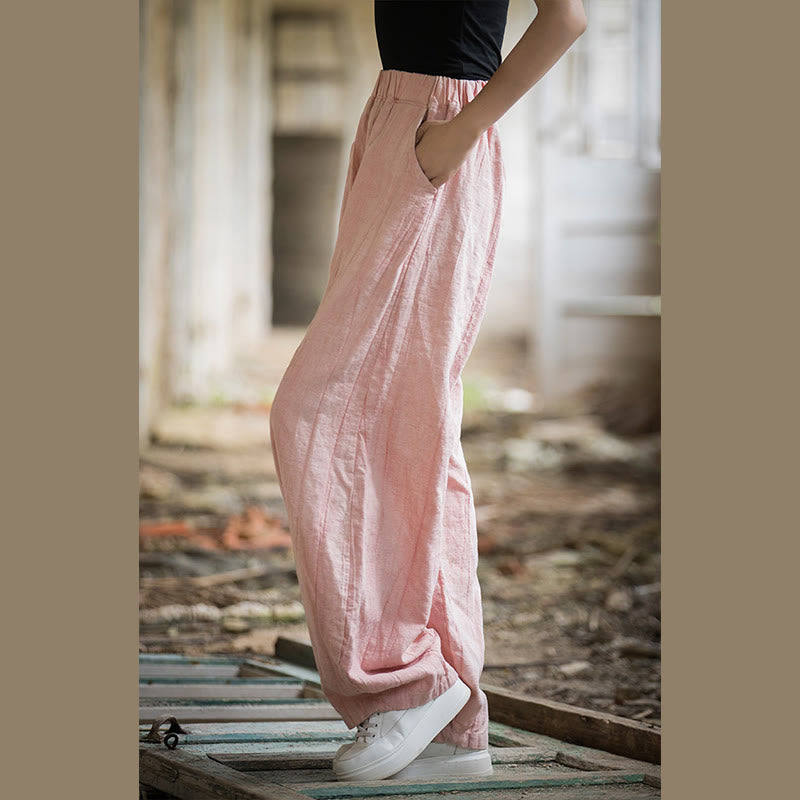 Buddha Stones Retro Tie Dye Harem Pantalones Casual Mujer Yoga Pantalones Con Bolsillos - image 38