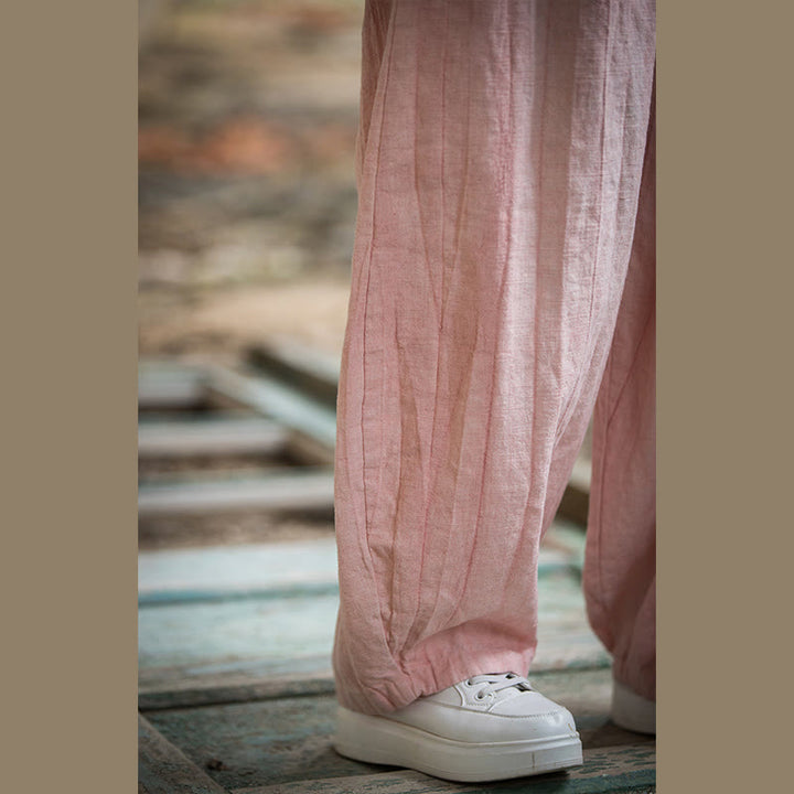 Buddha Stones Retro Tie Dye Harem Pantalones Casual Mujer Yoga Pantalones Con Bolsillos - image 42