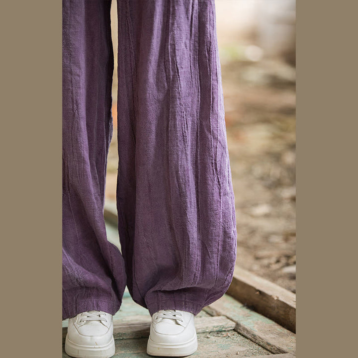 Buddha Stones Retro Tie Dye Harem Pantalones Casual Mujer Yoga Pantalones Con Bolsillos - image 50