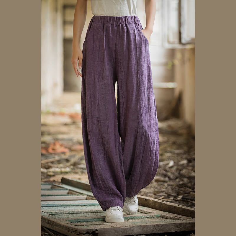 Buddha Stones Retro Tie Dye Harem Pantalones Casual Mujer Yoga Pantalones Con Bolsillos - image 45