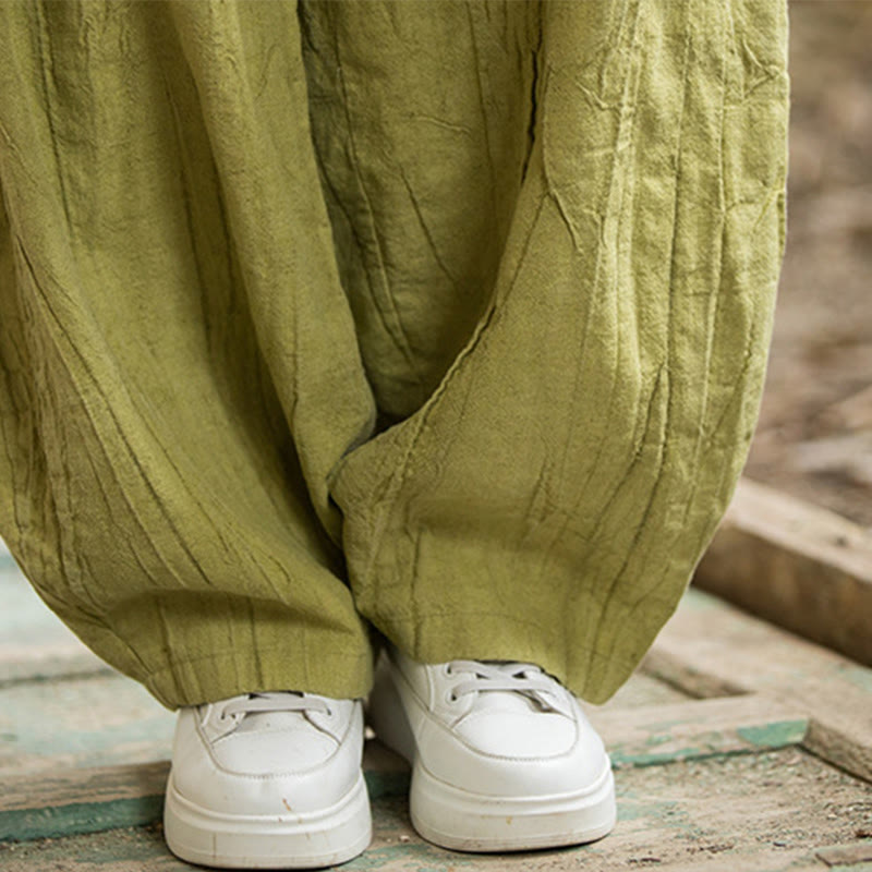Buddha Stones Retro Tie Dye Harem Pantalones Casual Mujer Yoga Pantalones Con Bolsillos - image 58
