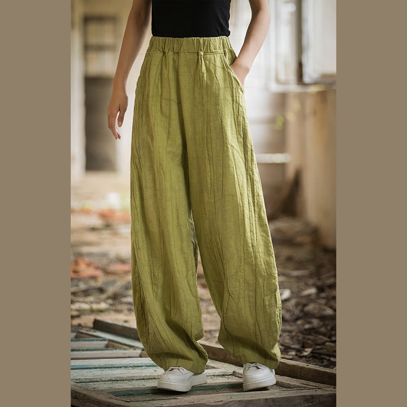 Buddha Stones Retro Tie Dye Harem Pantalones Casual Mujer Yoga Pantalones Con Bolsillos - image 52