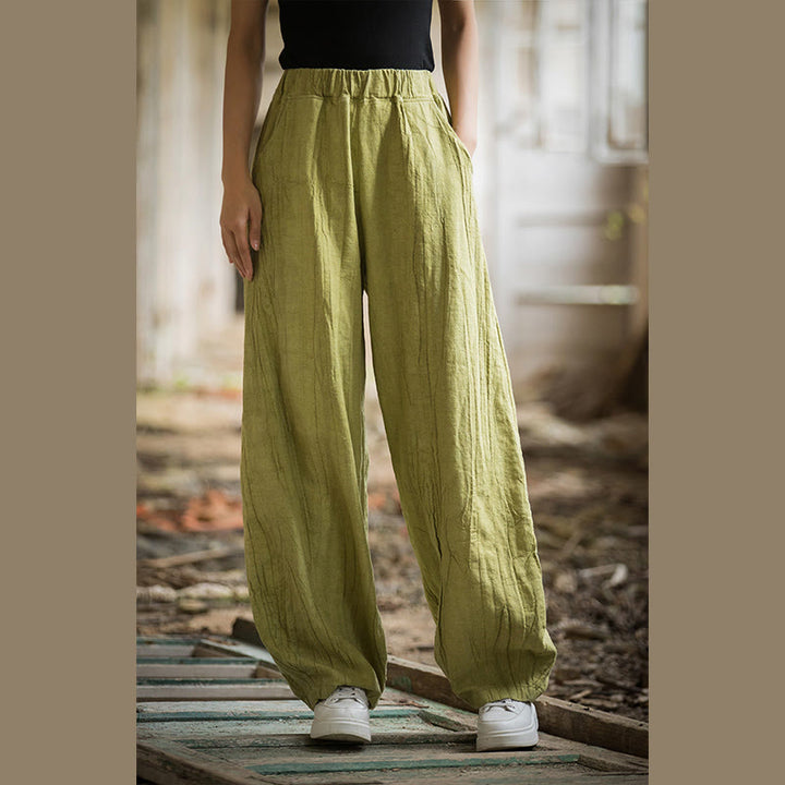 Buddha Stones Retro Tie Dye Harem Pantalones Casual Mujer Yoga Pantalones Con Bolsillos - image 54