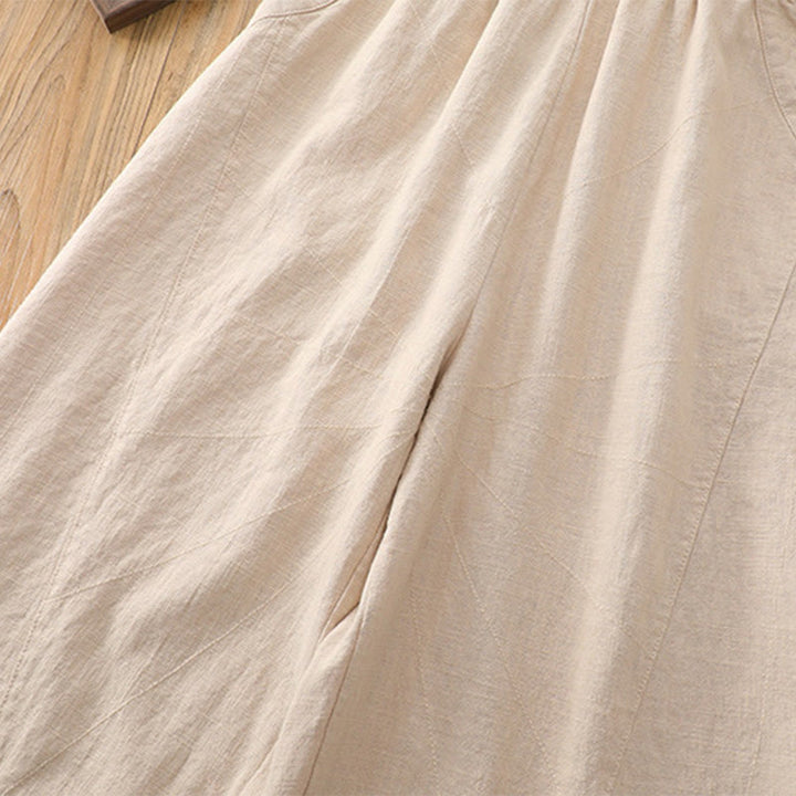 Pantalones harén de yoga sueltos de color sólido con Buddha Stones y bolsillos - image 13