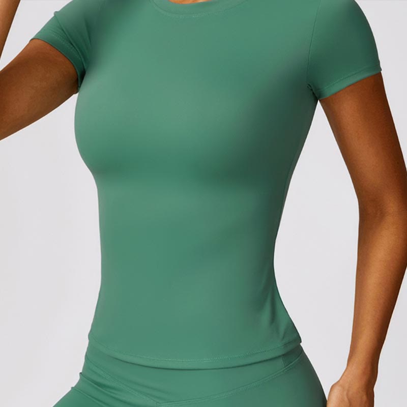 Buddha Stones - Camiseta de manga corta para mujer, polainas de cintura alta, pantalones para deportes y yoga - image 32