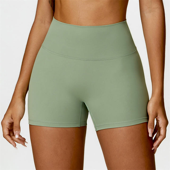 Buddha Stones Gimnasio Deportes Yoga Sin Espalda Bra Crop Tank Top Pantalones Cortos - Verde - Bermudas - US6，UK/AU10，EU38 (XL) - image 29