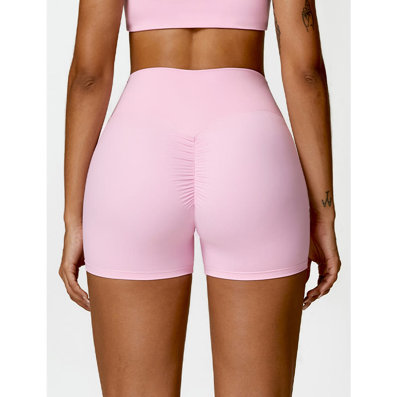 Buddha Stones Gimnasio Deportes Yoga Sin Espalda Bra Crop Tank Top Pantalones Cortos - image 45