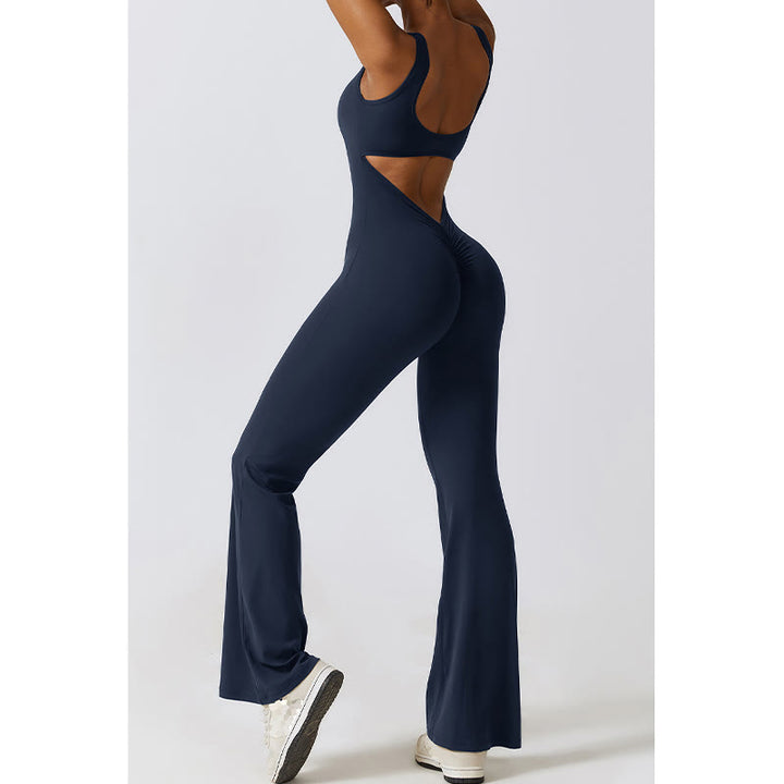 Buddha Stones - Mono sin mangas para mujer, pantalones acampanados, deportes, fitness, yoga - image 24