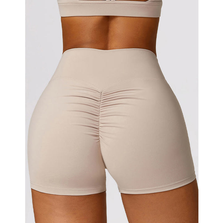 Buddha Stones Gimnasio Deportes Yoga Sin Espalda Bra Crop Tank Top Pantalones Cortos Transpirables - image 15