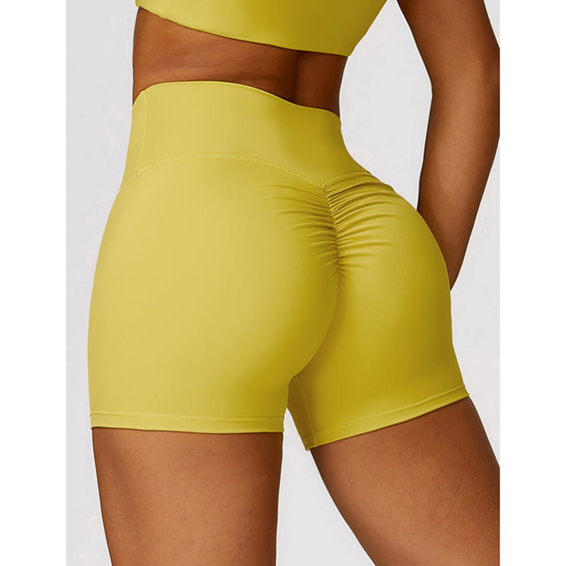 Buddha Stones Gimnasio Deportes Yoga Sin Espalda Bra Crop Tank Top Pantalones Cortos Transpirables - image 43