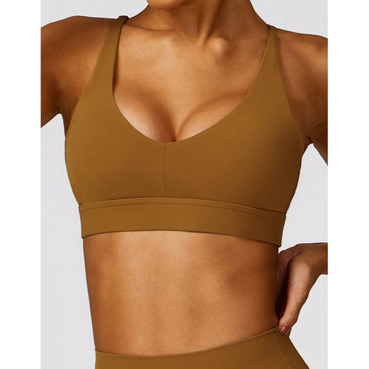 Buddha Stones Gimnasio Deportes Yoga Sin Espalda Bra Crop Tank Top Pantalones Cortos Transpirables