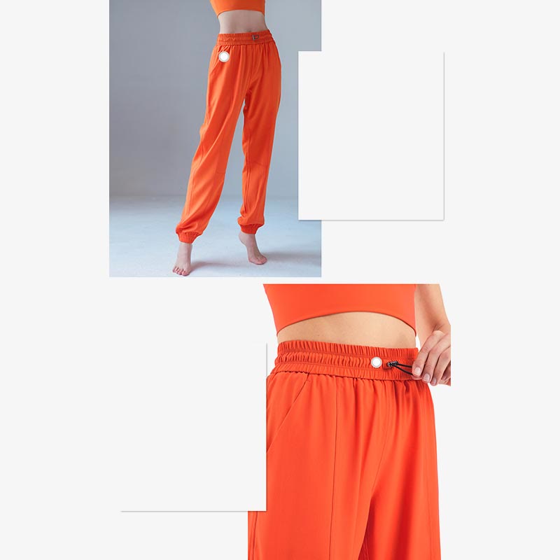 Pantalones deportivos de cintura alta con diseño de Buddha Stones , para fitness, yoga, deportes, con bolsillos