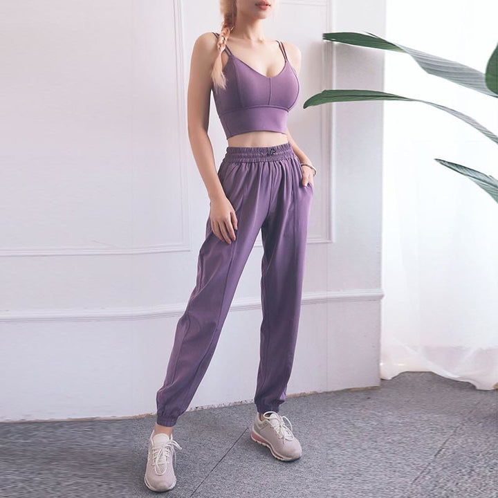 Pantalones deportivos de cintura alta con diseño de Buddha Stones , para fitness, yoga, deportes, con bolsillos