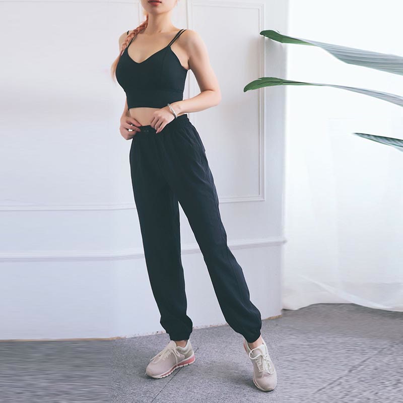 Pantalones deportivos de cintura alta con diseño de Buddha Stones , para fitness, yoga, deportes, con bolsillos - image 21