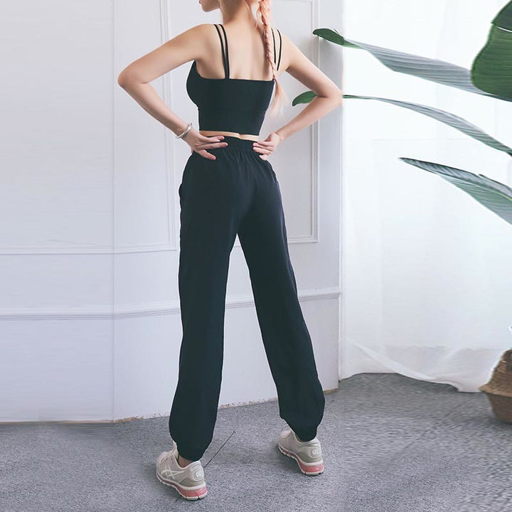 Pantalones deportivos de cintura alta con diseño de Buddha Stones , para fitness, yoga, deportes, con bolsillos - image 20