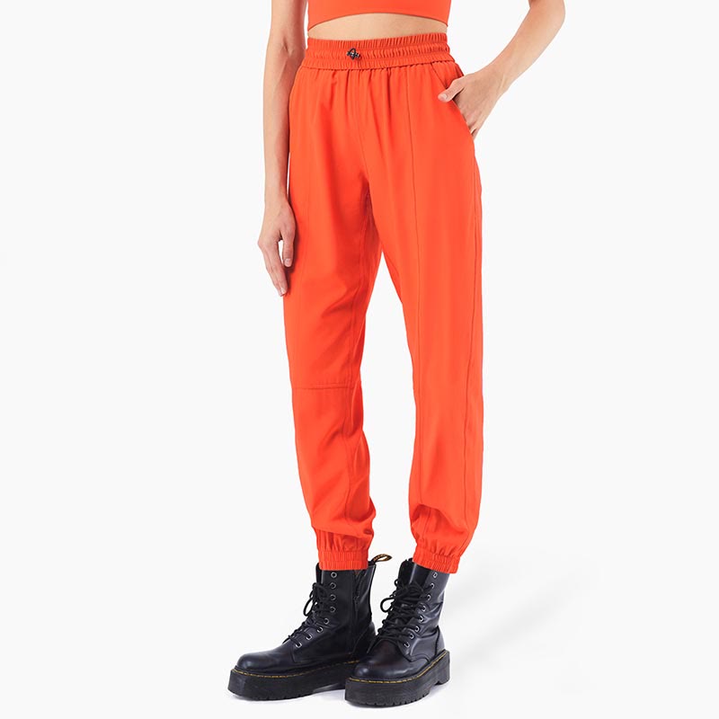 Pantalones deportivos de cintura alta con diseño de Buddha Stones , para fitness, yoga, deportes, con bolsillos - image 5