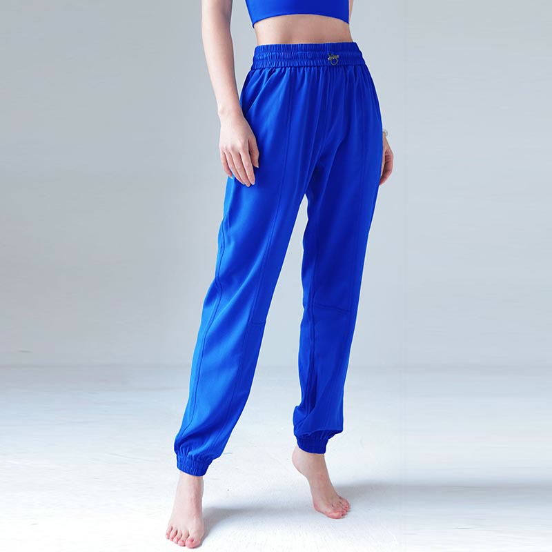Pantalones deportivos de cintura alta con diseño de Buddha Stones , para fitness, yoga, deportes, con bolsillos