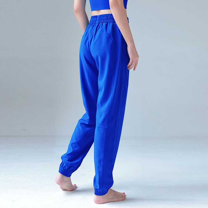 Pantalones deportivos de cintura alta con diseño de Buddha Stones , para fitness, yoga, deportes, con bolsillos - image 29