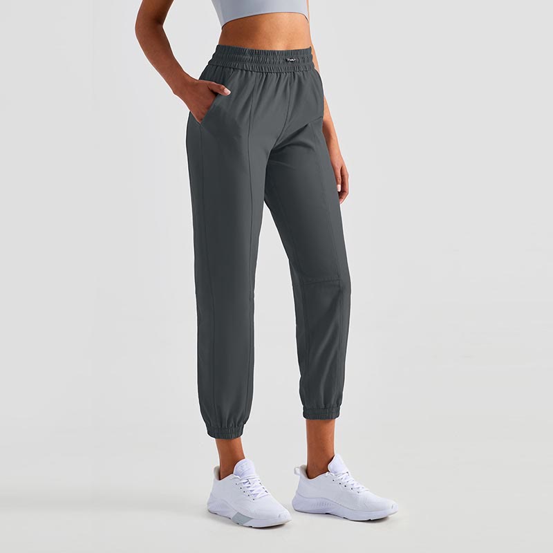 Pantalones deportivos de cintura alta con diseño de Buddha Stones , para fitness, yoga, deportes, con bolsillos