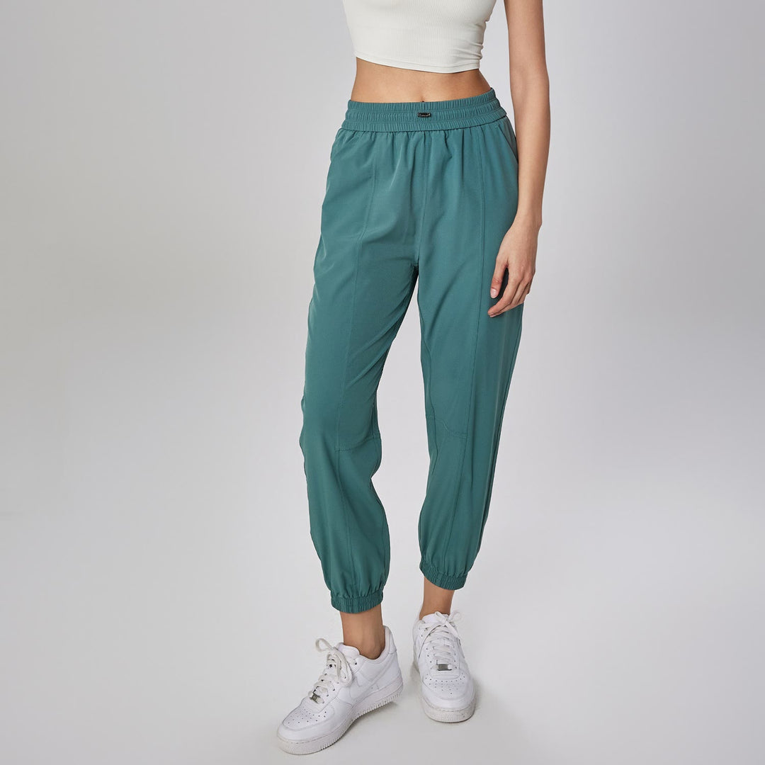 Pantalones deportivos de cintura alta con diseño de Buddha Stones , para fitness, yoga, deportes, con bolsillos