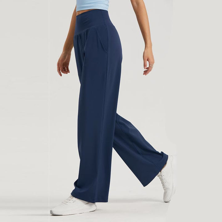 Pantalones de chándal transpirables de cintura alta con piedras de Buddha Stones para deportes, Fitness, Yoga