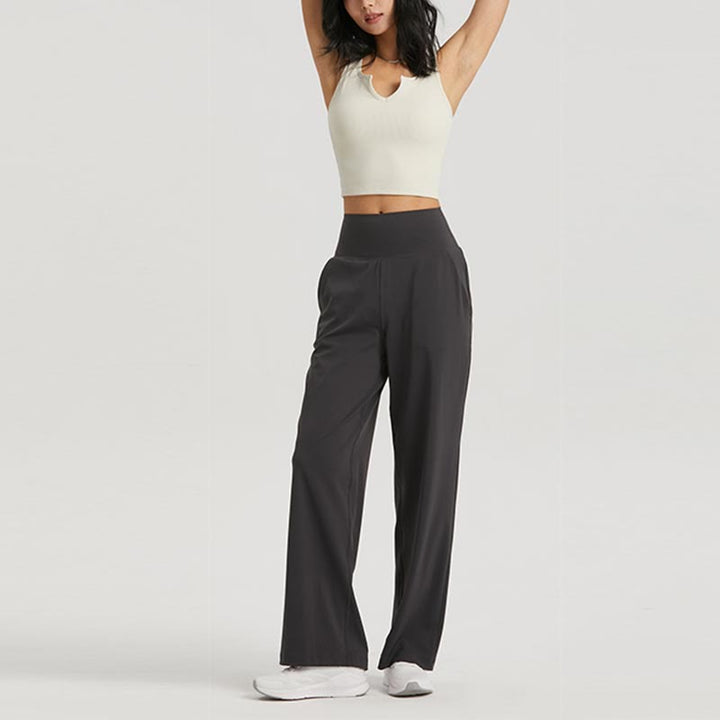 Pantalones de chándal transpirables de cintura alta con piedras de Buddha Stones para deportes, Fitness, Yoga
