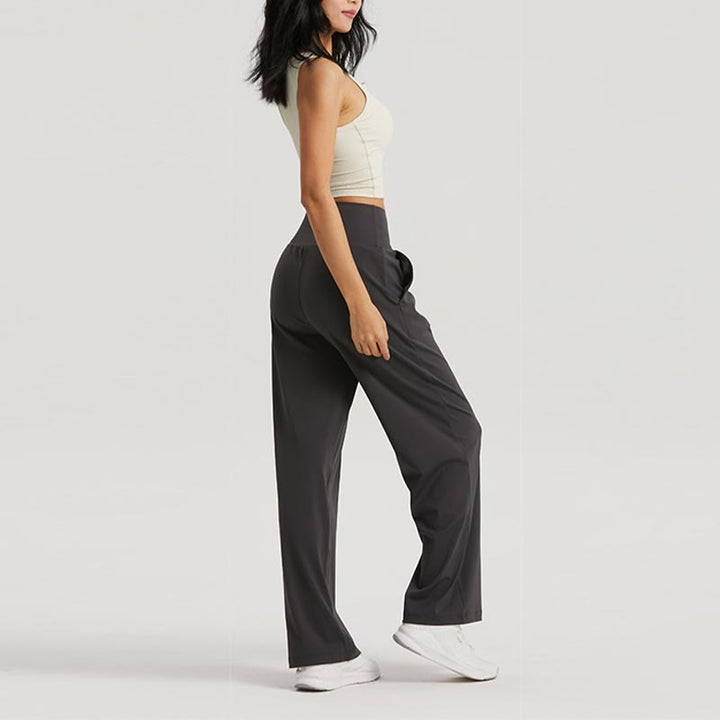 Pantalones de chándal transpirables de cintura alta con piedras de Buddha Stones para deportes, Fitness, Yoga